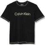 T-shirts de créateur Calvin Klein noirs à manches courtes à manches courtes à col rond Taille M look fashion pour femme 