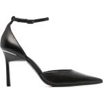 Escarpins de créateur Calvin Klein noirs en cuir Pointure 41 pour femme 