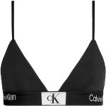 Bikinis triangle de créateur Calvin Klein noirs Taille M classiques pour femme en promo 