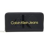 Portefeuilles  Calvin Klein Jeans noirs en polyuréthane pour femme 