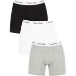 Boxers Calvin Klein Jeans blancs en lot de 3 Taille XL pour homme en promo 