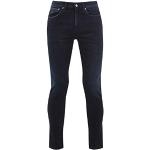 Jeans skinny de créateur Calvin Klein Jeans bleus en coton lavable à la main W30 look fashion pour homme 