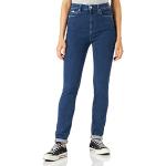 Calvin Klein Jeans High Rise Skinny J20J219516 Pantalons, Denim (Denim Dark), 27W / 32L Femme