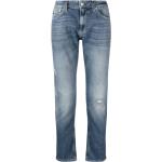 Jeans slim Calvin Klein Jeans bleus délavés stretch W33 L34 pour homme en promo 