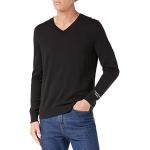 Calvin Klein Jeans Stacked Logo V-Neck Sweater J30J322058 Pulls, Noir (CK Black), L Homme