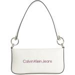 Sacs à main Calvin Klein Jeans blancs pour femme en promo 
