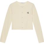 Cardigans Calvin Klein beiges en polyester de créateur Taille 10 ans classiques pour fille de la boutique en ligne Miinto.fr 