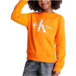 Sweatshirts Calvin Klein orange en coton de créateur Taille 4 ans pour fille de la boutique en ligne Miinto.fr avec livraison gratuite 