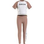Pyjamas Calvin Klein roses de créateur look fashion pour fille de la boutique en ligne Amazon.fr 