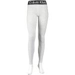 Leggings de créateur Calvin Klein gris clair en coton Taille S look fashion pour femme en promo 