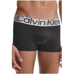 Boxers de créateur Calvin Klein noirs en microfibre métalliques en lot de 3 Taille XS look fashion pour homme en promo 