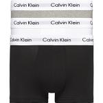 Calvin Klein Calecon Jeans 3p Low Rise Trunk 998 Black/White/Grey Heather M