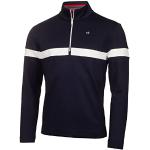 Calvin Klein Scale Insul-Lite Performance 1/2 Zip Golf Sweater - Marine - S