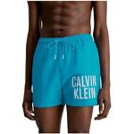 Shorts de bain de créateur Calvin Klein turquoise Taille M look fashion pour homme en promo 
