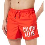 Shorts de bain de créateur Calvin Klein rouges Taille XXL look fashion pour homme 