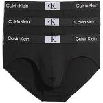 Slips de créateur Calvin Klein noirs en lot de 3 Taille XL look fashion pour homme en promo 