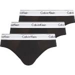 Slips de créateur Calvin Klein noirs en lot de 3 Taille M look fashion pour homme 