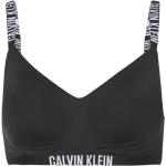 Brassières de sport de créateur Calvin Klein noires en microfibre à bretelles ajustables discipline fitness Taille L pour femme 