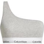 Brassières de sport de créateur Calvin Klein grises en lycra respirantes lavable en machine discipline fitness Taille XS pour femme 
