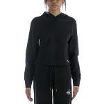 Sweats de créateur Calvin Klein noirs à capuche Taille L look fashion pour femme 