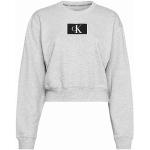 Sweats de créateur Calvin Klein gris en éponge à capuche Taille S classiques pour femme 