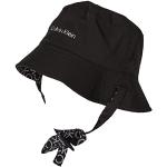 Chapeaux cloches de créateur Calvin Klein noirs Tailles uniques look fashion pour femme 
