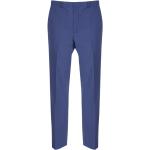 Pantalons de costume de créateur Calvin Klein bleus en coton Taille XXL 