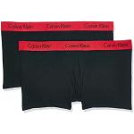 Boxers Calvin Klein Jeans noirs en coton lavable en machine en lot de 2 Taille S look fashion pour homme en promo 