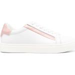 Chaussures de créateur Calvin Klein blanches en cuir éco-responsable à bouts ronds Pointure 41 pour femme en promo 