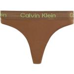Bikinis string de créateur Calvin Klein Underwear beiges en lyocell éco-responsable lavable en machine Taille XS pour femme 