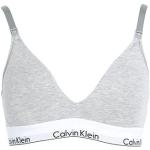 Soutiens-gorge de grossesse de créateur Calvin Klein Underwear gris en modal Taille XS pour femme 