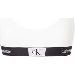 Brassières de sport de créateur Calvin Klein blanches Taille XL classiques pour femme 