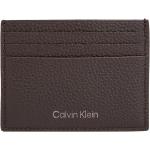 Portefeuilles de créateur Calvin Klein marron en cuir en cuir look fashion pour homme en promo 