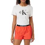 Bermudas de créateur Calvin Klein orange Taille M look fashion pour femme 