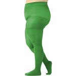 Collants opaques vert olive Taille XXL plus size look fashion pour femme 