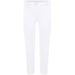 Pantalons chino Cambio blancs en coton éco-responsable 