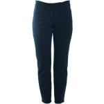Pantalons chino Cambio bleu marine en viscose éco-responsable Taille S look business 