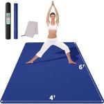 Tapis de yoga bleus en promo 