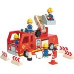Camions en bois de pompier de 3 à 5 ans 