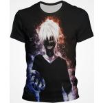 Impression 3D Tokyo Ghoul Anime été t-shirt décontracté Streetwear à manches courtes hommes Cool mode t-shirt hauts