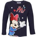 T-shirts bleus en coton Mickey Mouse Club Minnie Mouse Taille 4 ans look fashion pour fille de la boutique en ligne joom.com/fr 