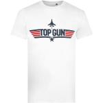 T-shirts basiques Top Gun blancs en coton Top Gun Taille 3 XL look fashion pour homme 