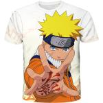 T-shirts à manches courtes enfant Naruto Kakashi Hatake lavable en machine look fashion 