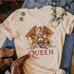 Freddie Mercury Queen Band t-shirts femmes harajuku concepteur anime t-shirt femme y2k vêtements