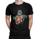 Camisetas La Colmena 2030-Parodie Dark Souls - Praise The Sun T-Shirt (Dr.Monekers)