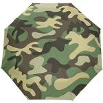 Parapluies pliants kaki camouflage look militaire 