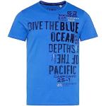 Camp David T-shirt imprimé pour homme, Pacific Blue., L