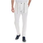 Pantalons chino Canali blancs Taille 3 XL look casual pour homme 