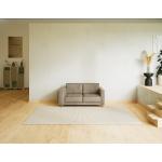 Canapé en cuir - Beige taupe Simili, lounge, esprit club ou cosy avec toucher chaleureux, 156x 75 x 98 cm, modulable