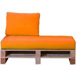 Canapés design orange 2 places contemporains 